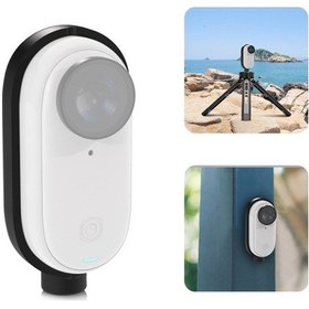 Resim Insta360 İçin 3 Puluz Vücut Manyetik Plastik Koruyucu Çerçeve Siyah 