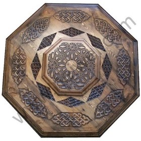 Resim Neiwel Osmanlı Sadaret Ahşap Tavan Göbeği 