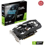 Resim Asus Dual GTX1650-O4GD6-P-EVO NVIDIA GeForce GTX 1650 4 GB GDDR6 128 Bit Ekran Kartı 