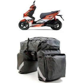 Resim KESAKSESUAR Reflektörlü Su Geçirmez Motosiklet Heybe Çanta Kes-aks-354 