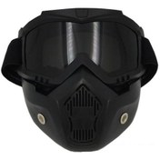 Resim Cross Motosiklet Bisiklet Gözlüğü Açık Motor Kask Maskesi 