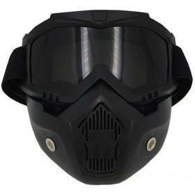 Resim Cross Motosiklet Bisiklet Gözlüğü Açık Motor Kask Maskesi 
