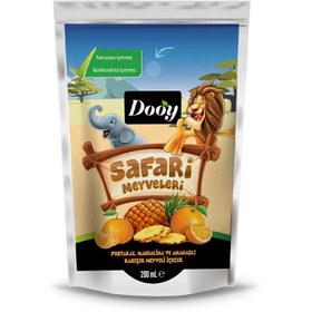 Resim Dooy Safari Meyveleri Meyveli İçecek 200 ml 