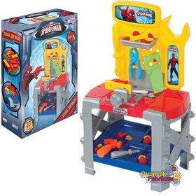 Resim Spiderman Örümcek Adam Oyuncak Tezgahlı Tamir Seti 33 Parça 