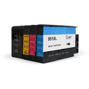 Resim PHOTOINK HP Officejet Pro 8620 4 Renk Kartuş Seti 