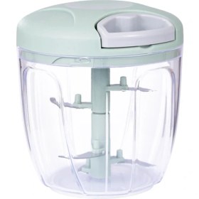 Resim Empoorlium Manuel Kıyıcı Sarımsak Presi Sebze Meyve Büküm Parçalayıcı Kıyma Makinesi Sarımsak Kıyıcı Kesici Ev, 900 ml (Yurt Dışından) 