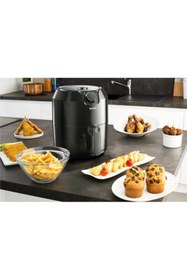 Resim TEFAL EY2018 Easy Fry Yağsız Fritöz Airfryer, 4,2 Litre Kapasite, Hava ile Kızartme & Izgara 