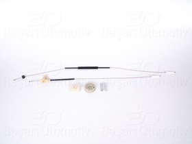 Resim Volkswagen Polo Classic Cordoba Ibiza 1994-2001 Uyumlu Arka Sol Cam Kriko Tamir Takımı 