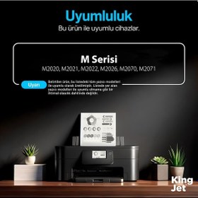 Resim Kingjet Samsung Uyumlu Mlt-d111l Yüksek Kapasiteli 20'li Paket Çipli Muadil Toner 