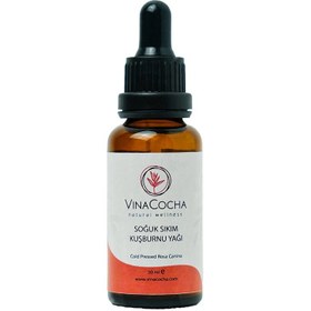 Resim Vinacocha soğuk sıkım kuşburnu çekirdeği yağı 30 ml 