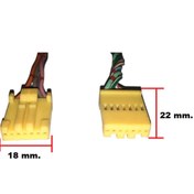 Resim Gutsy 7fıs2218 Gn Soket 7 Dısı Ince 5 Kablolu Sarı 