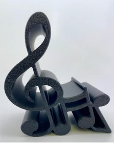 Resim Yunus Göksu Design Masa Üstü Müzik Notası Telefon Tutucu Uyumlu 