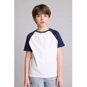 Resim DeFacto New Regular Fit Bisiklet Yaka Kısa Kollu Tişört Erkek Çocuk H6383A826HS 
