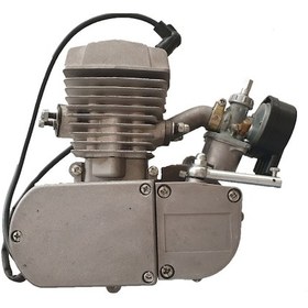 Resim Starfire 48cc 2 Zamanlı Benzinli Bisiklet Motor Kiti Gümüş - Siyah 