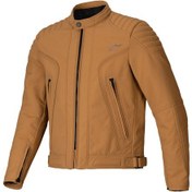 Resim Alpinestars Clayton Wr Korumalı Motosiklet Montu Kahverengi 