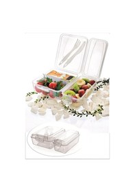 Resim Takeaway Ergonomik Asorti Çatal Bıçaklı Pratik Yoğurt Saklama Kabı 4741 