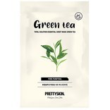 Resim Prettyskin Total Solution Essential Sheet Mask - Green Tea 23 g 