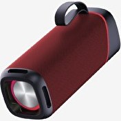 Resim Linktech R125 Premium IPX4 Sertifikalı Işıklı Kırmızı Bluetooth Hoparlör 