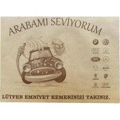 Resim Baskılı Saman Kağıt Oto Araç Araba Paspas Kağıdı - 35X50 Cm. - 50 Adetlik 10 Paket 