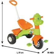 Resim P- Ilsan 07 138 Kontrollu Dıno Bısıklet - Yesıl 