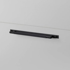 Resim Pull Bar / Plate / Linear - Medium 250mm / Black 