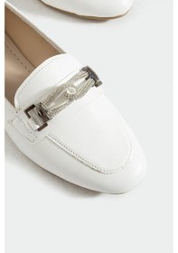 Resim Liya Düğüm Toka Detaylı Rahat Kadın Babet 001 