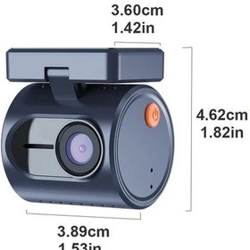Resim Challenger Kawa Mini 3 Pro Araç Kamerası Cj4513 3 Transparent Ekran Ses Kontrolü Gece Görüşü 1296p Qhd 145 Geniş Açı Wifi Uygulama Kontrolü 