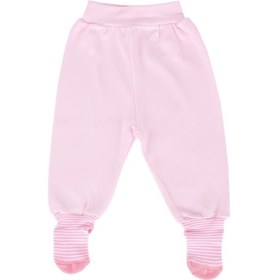 Resim Baby Shez Yenidoğan Bebek Çoraplı Tek Alt Pantolon Pembe 