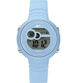 Resim Reebok Rv-wea-l9-pkpk-wk Dijital Mavi Silikon Kordon Çocuk Kol Saati 