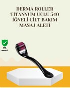 Resim Skygo Titanyum Dermaroller 540 İğne Cilt Onarım ve Kolajen Üretim Desteği 