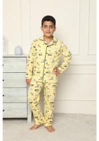 Resim Gimer - Baskılı Çocuk Pijama Takım - Pjk1115G 