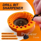 Resim ProGear Matkap Ucu Bileyici - Hassas Parlatma ile Hafif, Uygun Elektrikli Matkap Ucu Bileyici, Eski Matkap Uçları için İdeal, 125mm Bileyici (2 Vidada 1 Set), Matkap Ucu Bakımı | Kompakt Matkap Ucu Bileyici | Dayanıklı Plastik Bileyici 