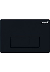Resim Creavit Arc Mat Siyah Boyalı Kumanda Paneli GP8002.01 Mat Siyah 