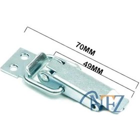 Resim Çinko Sandık, Kutu Klipsi - Küçük, 1 Adet Çok Renkli 