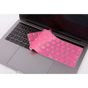 Resim Açık Pembe Macbook Pro Klavye Koruyucu Us-tr Baskı A1706 A1989 A2159 A1707 A1990 Uyumlu McStorey