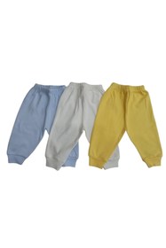 Resim bebedino Patiksiz Alt Pijama Ayaksız 3 Lü Paket 