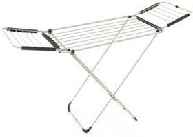 Resim Doğrular Perilla Vinela Kanatlı Kalın Borulu Çamaşır Kurutmalığı Mat Beyaz KMU17038-1 