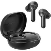 Resim Mu Art Ahşap Soundpeats Life 12Mm Dinamik Sürücülü 5.2 Tws Kulak İçi Siyah Bluetooth Kulaklık 
