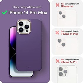 Resim Spigen Ciel by CYRILL iPhone 14 Pro Max Kılıf Ultra Color Mag MagSafe özellikli Taro - ACS05488 