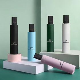 Resim Unisex Çok Amaçlı Katlanabilir Güneşlik ve UV Koruma Şemsiyesi 