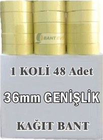 Resim Maskeleme Bandı 48 Adet 36Mm Kağıt Boya Bantı 