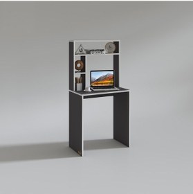 Resim Kenzlife bilgisayar çalışma masası kimi070 gri ofis sekreter laptop 