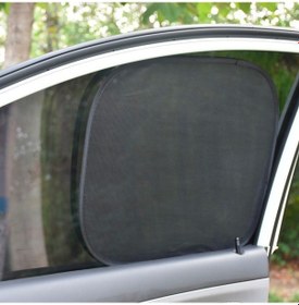 Resim Ally Araç Oto Yan Cam Vantuzlu Güneşlik Kalkan 2 Adet 36X44 CM Siyah 