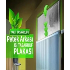 Resim Uydee 7 Adet Isı Yalıtım Levhası 3 mm Petek Kalorifer Radyatör Arkası Izolasyon Plaka 