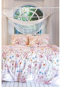 Resim Altınbaşak Rf Çift Kişilik Nevresim Takımı Gwen Anew Havlu Pembe 