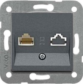 Resim Viko Artline Novella Füme Tekli Nümeris Telefon Çerçevesiz - 92605432 