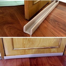 Resim 90Cm Çift Taraflı Kapı Altı Rüzgarlığı Kanallı Rüzgar Kesici 