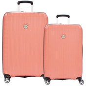 Resim Pierre Cardin 04PC6500 Büyük Boy ve Orta Boy Mercan 2'li Valiz Seti 