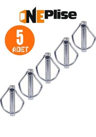 Resim 8 Mm Traktör Pimi Yaylı Pim Kaliteli Çelik 5 Adet 