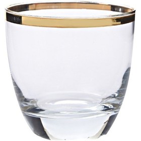 Resim Camhare 42030 Bant Altın 6 lı Viski Bardağı 